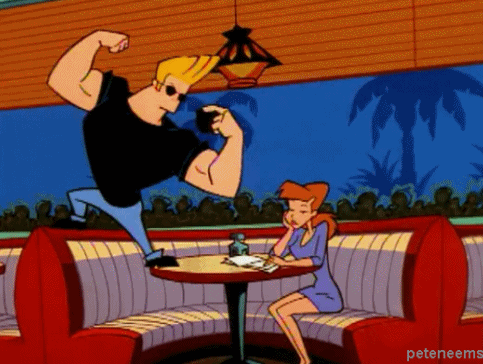 Johnny Bravo Selfie GIF - Find & Share on GIPHY