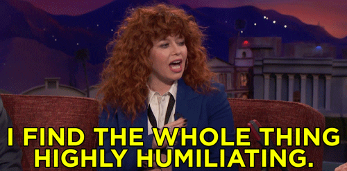 humiliating natasha lyonne gif by team coco - find & share on giphy