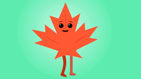 Maple Leaf Canada GIF