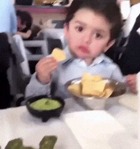 When somone touches your food in funny gifs