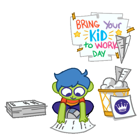 Animation Work Sticker By Hallmark Ecards For Ios Android Giphy