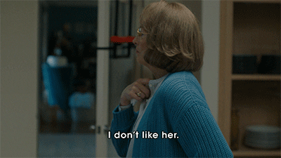 I Dont Like Her Meryl Streep GIF by Big Little Lies - Find & Share on GIPHY
