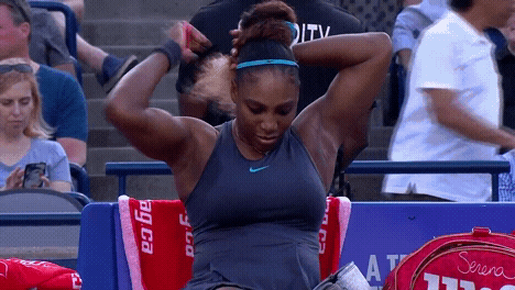 Getting Ready Serena Williams GIF by WTA - Find & Share on GIPHY