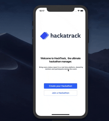 HackTrack - Join Hacka
