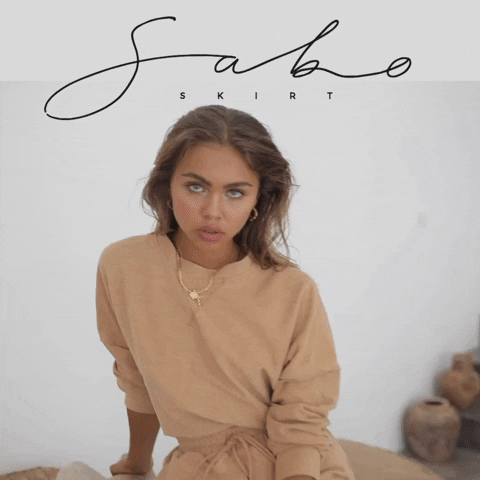 Fashion Model GIF by Sabo Skirt