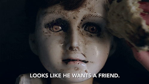 Lonely Living Doll GIF by Brahms: The Boy 2