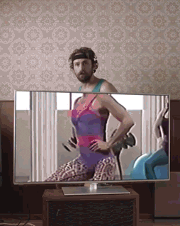 Get fit in funny gifs