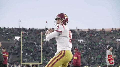 Football Fight On GIF by USC Trojans
