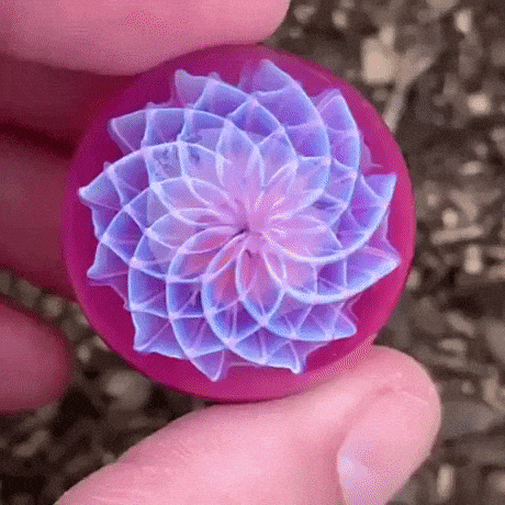 Amazing marble art in wow gifs