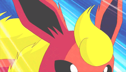 Image result for Flareon gif