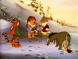 Image result for christmas winnie the pooh gif