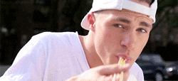 Eat Colton Haynes GIF - Find & Share on GIPHY