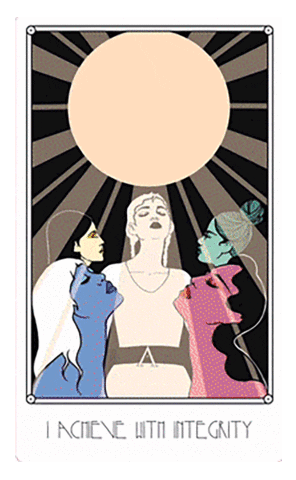 Fortune Teller Tarot GIF by Amenti Oracle: Feather Heart Deck and Guidebook - Find & Share on GIPHY