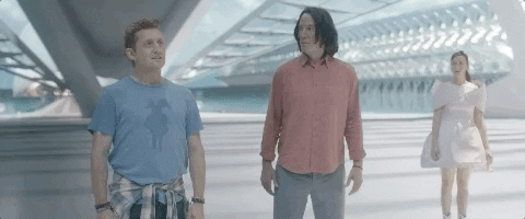 Be Excellent Keanu Reeves GIF by Bill & Ted Face the Music