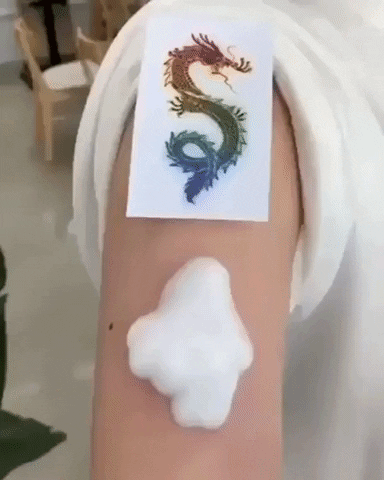 Amazing dragon tattoo in WaitForIt gifs