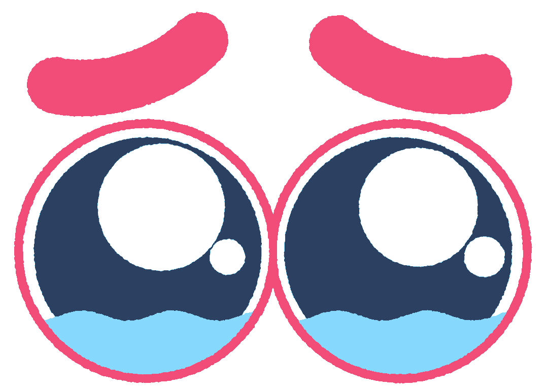 Sad Eyes Sticker by Bottletop for iOS & Android GIPHY
