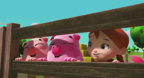 Happy Girl GIF by moonbug