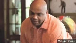 Image result for charles barkley gif terrible