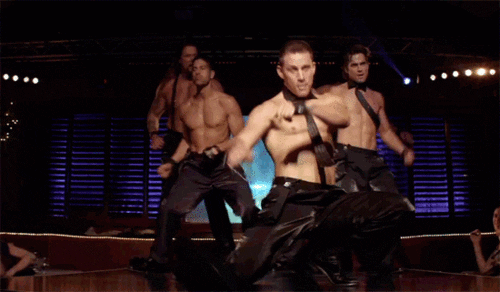 Image result for channing tatum magic mike gif
