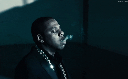 Image result for jay z smoking gif