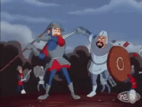 This GIF Has Everything 90s Tv Series Warner Bros JOAN OF ARC