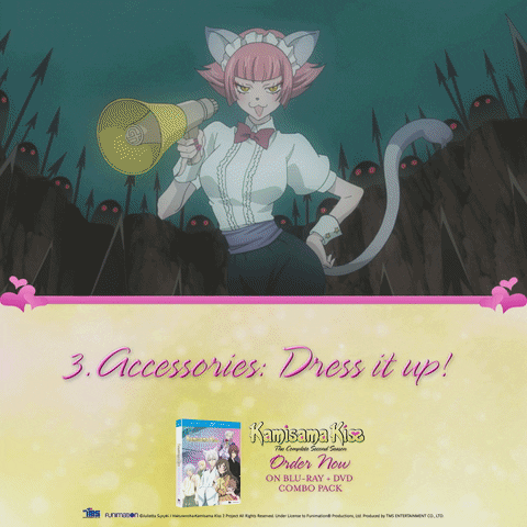Kamisama Kiss Fashion GIF by Funimation