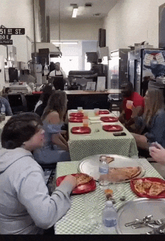 Here is your pizza in wtf gifs
