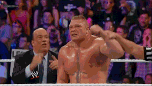 Resultado de imagem para BROCK LESNAR CELEBRATION