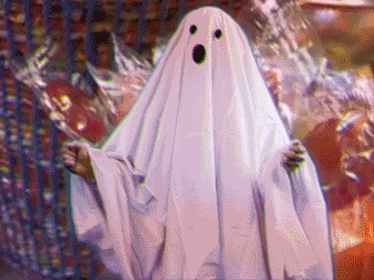 ghost dance halloween spooky