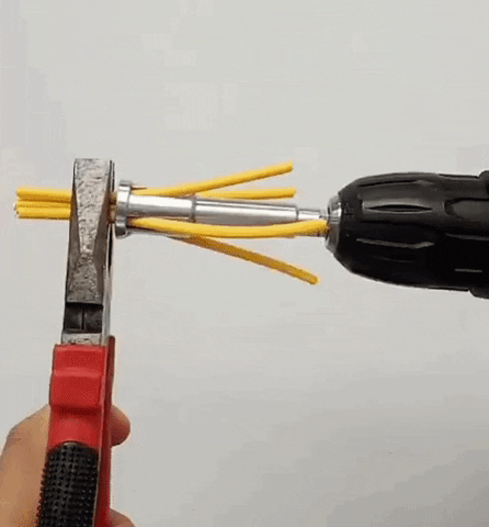 2.5 to 4 Square Cable Wire Stripping and Twisting Tool - Wizzgoo