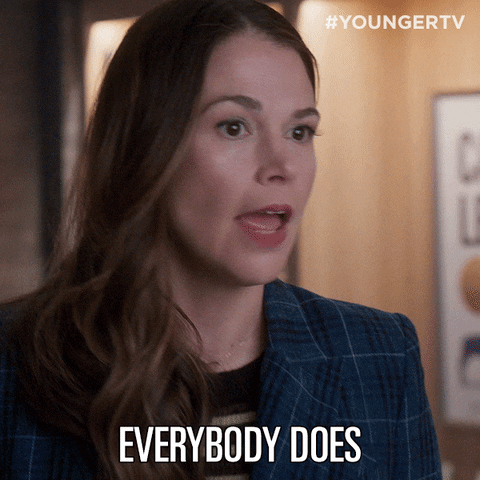 Everyone Suttonfoster GIF by YoungerTV - Find & Share on GIPHY