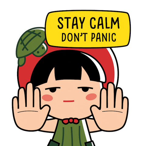 keep calm and carry on gif