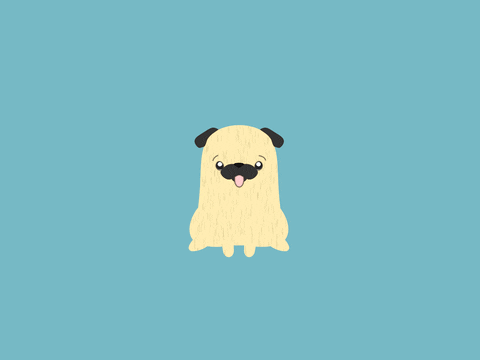 animated pug pug gifs find on giphy animated pug pug gifs find on giphy