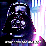 Darth Vader diciendo que él es el 'máster'