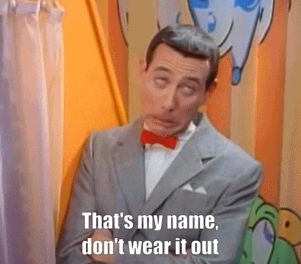 Pee Wee Herman GIF Find Share On GIPHY facebook