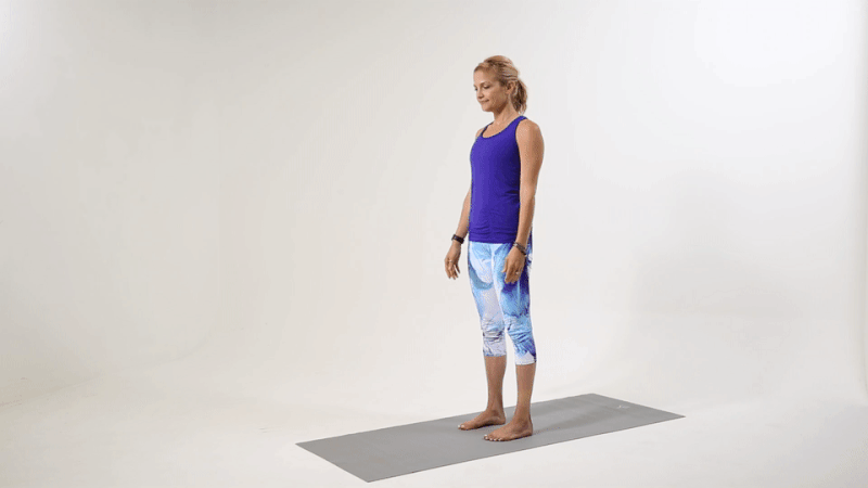 yoga magazine shape hip running on all fours