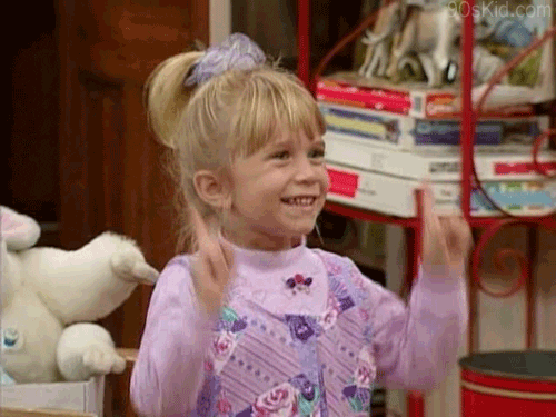Image result for full house michelle GIF