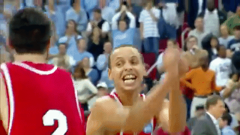 Steph Curry Win GIF by Davidson College - Find & Share on GIPHY