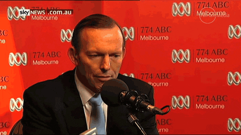 Tony Abbott Wink GIF - Find & Share on GIPHY