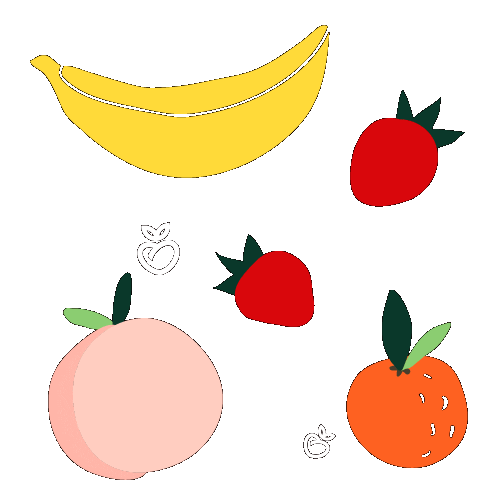 Bounce Fruit Sticker by Healthy Living Market for iOS & Android GIPHY