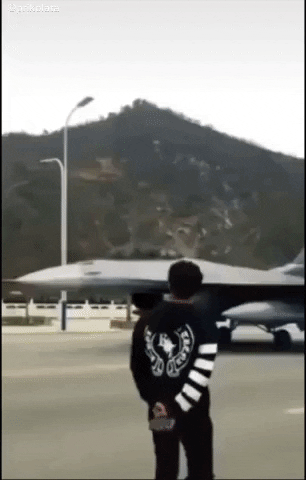 This is how jet take off in funny gifs