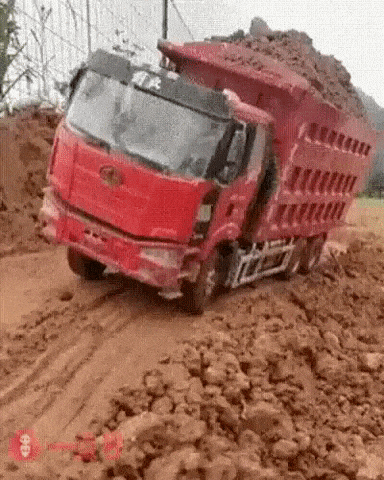 Terrible truck driver in wtf gifs