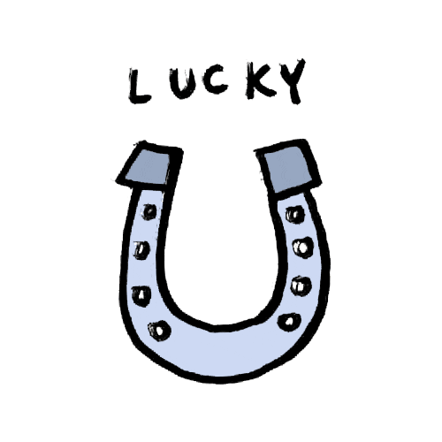 Horse Shoe Good Luck Sticker by Aerie for iOS & Android GIPHY