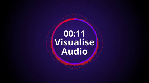 Countdown Davinci Resolve audio Visualizer #2