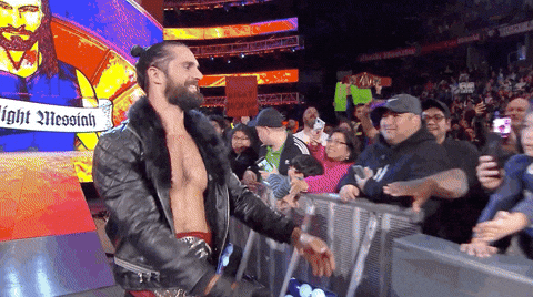 Seth Rollins Reaction GIF by WWE - Find &amp; Share on GIPHY