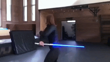 Lightsaber master in wow gifs