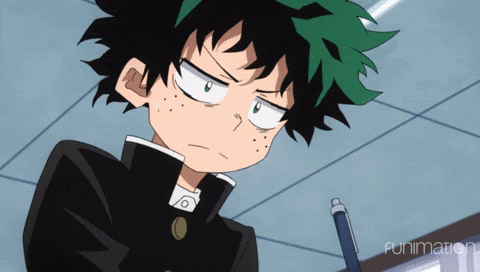 My Hero Academia Writing GIF by Funimation - Find & Share on GIPHY