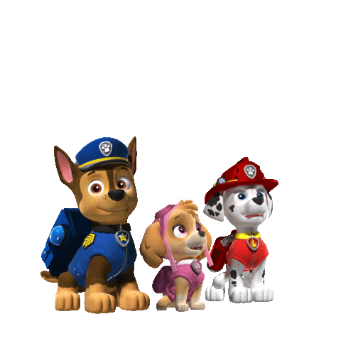 Paw Patrol Dog Sticker by Nick Jr for iOS & Android | GIPHY
