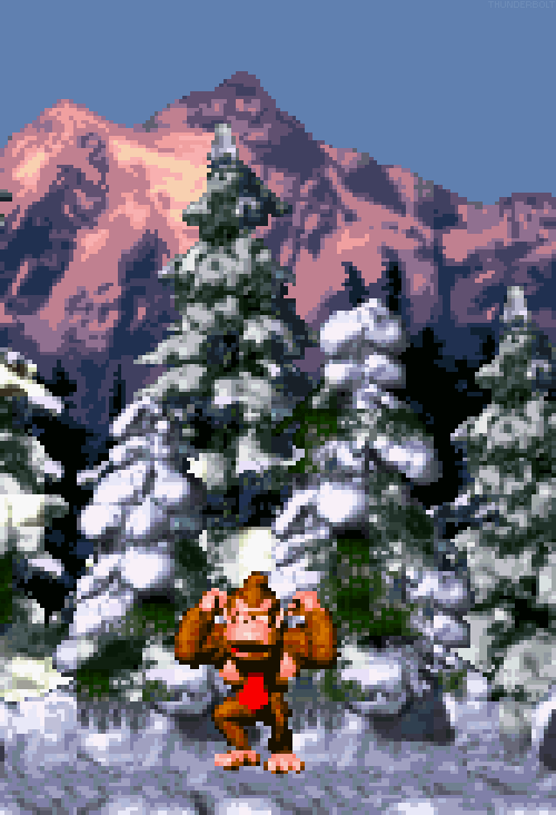Donkey Kong Country 1 snes gif