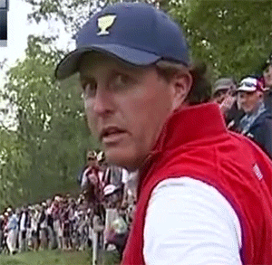 Phil Mickelson Water GIF - Find & Share on GIPHY